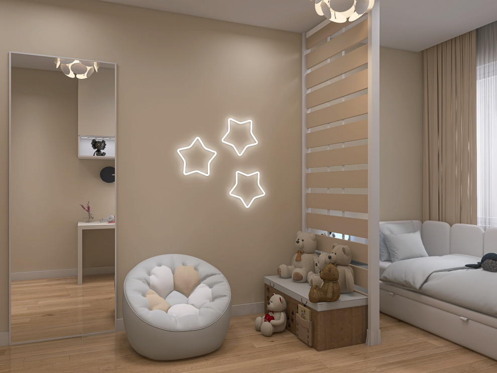 г. Санкт-Петербург. Частичный проект двух детских и спальни