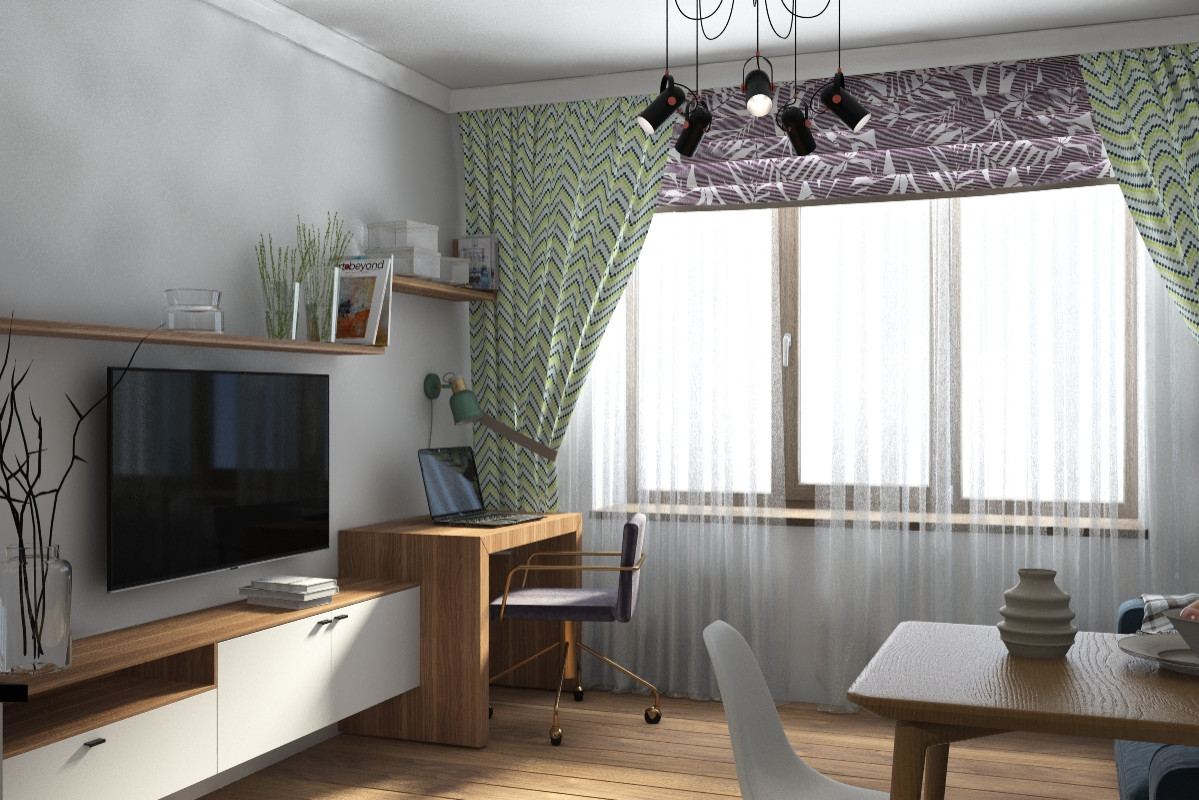 Крохотная квартира -студия