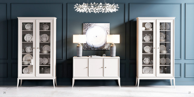 Thistle Furniture Package / 1 Bedroom flat nyklassisk-vardagsrum