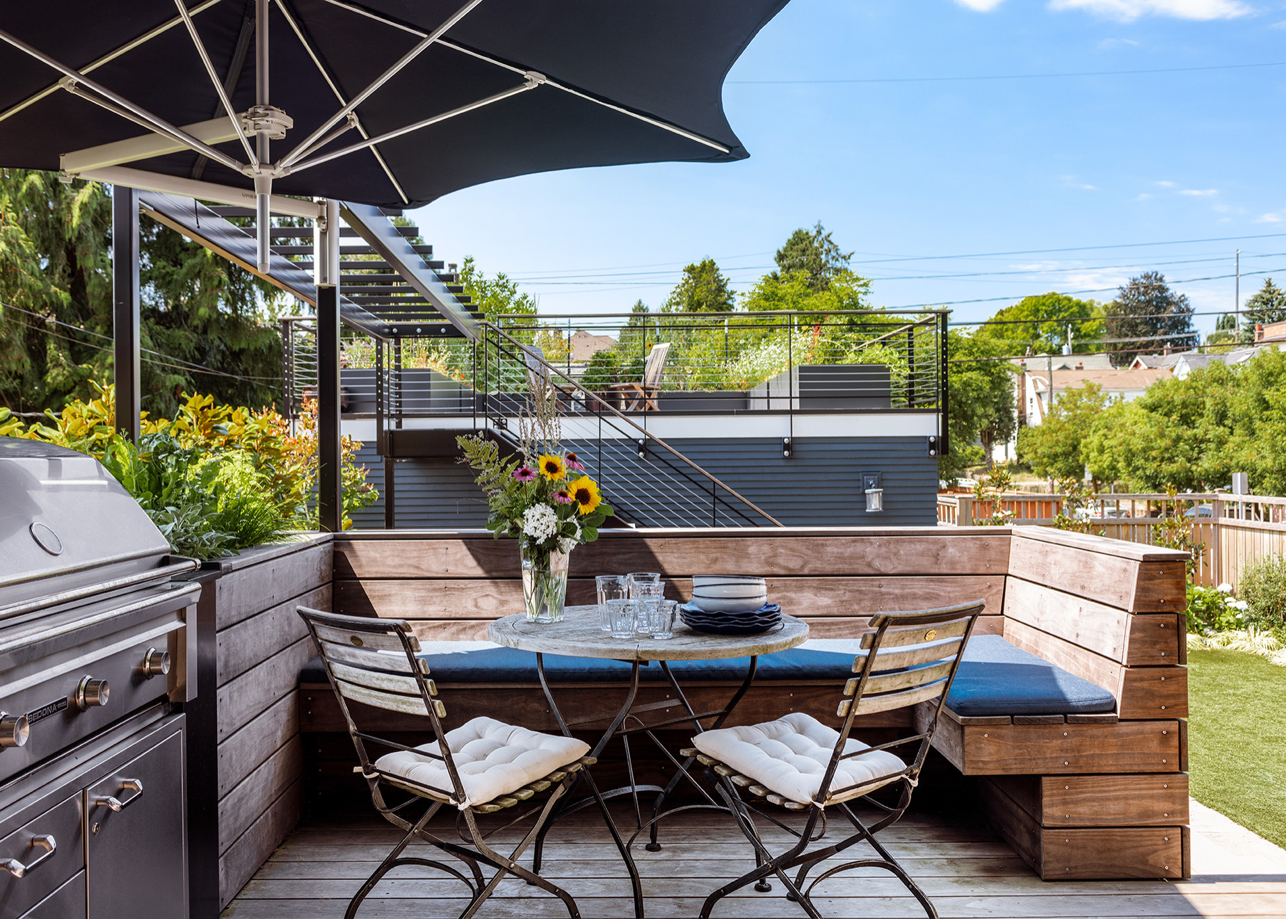 Houzz Small Deck Design Ideas 75 All Covers Small Deck Ideas You'll