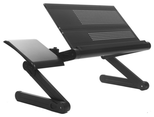 T Zone Health Metallic Standing Desk Top Extender