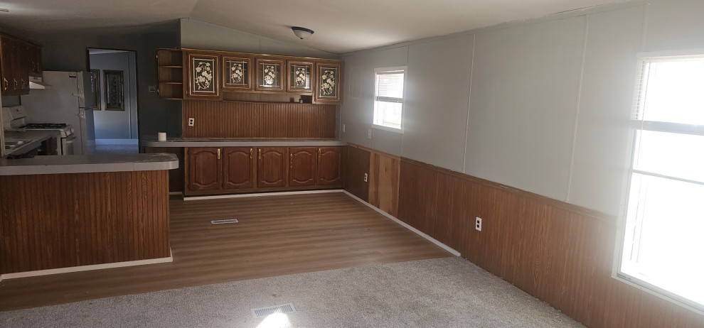 Mobile home remodel