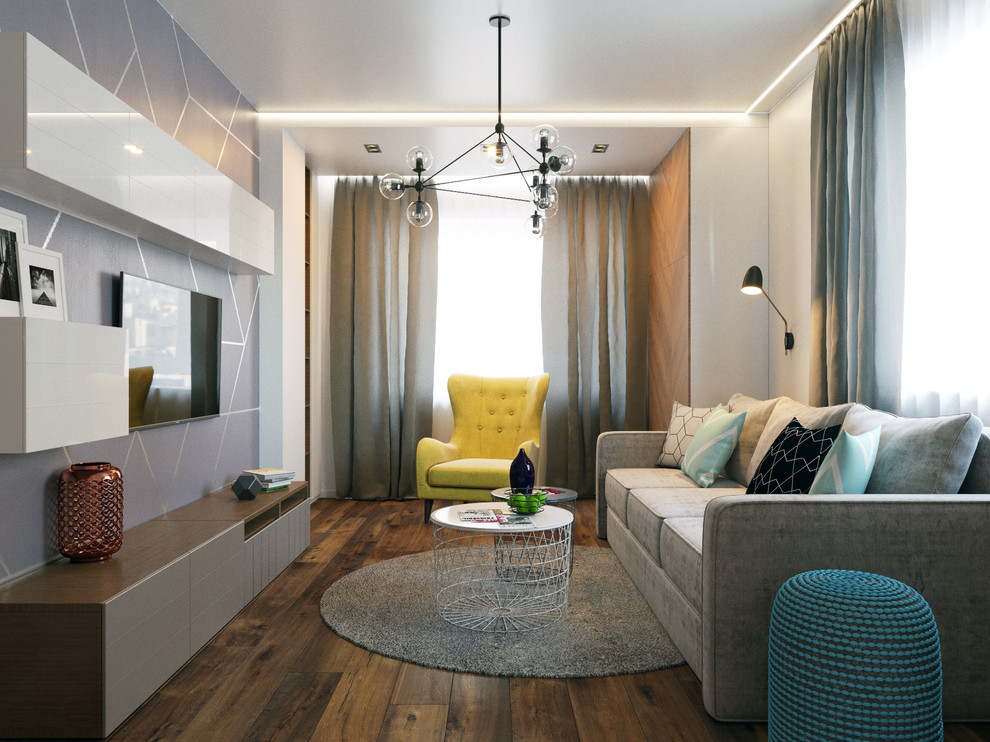 Яркая квартира в ЖК Крылов