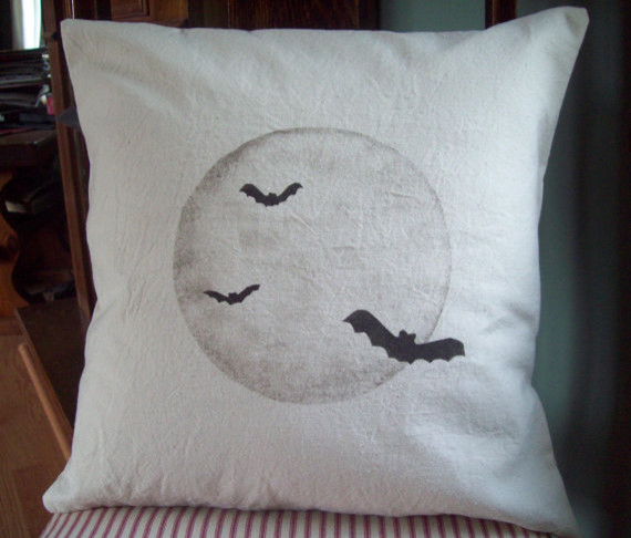 Halloween Decorative Pillow Cover by North Country Comforts