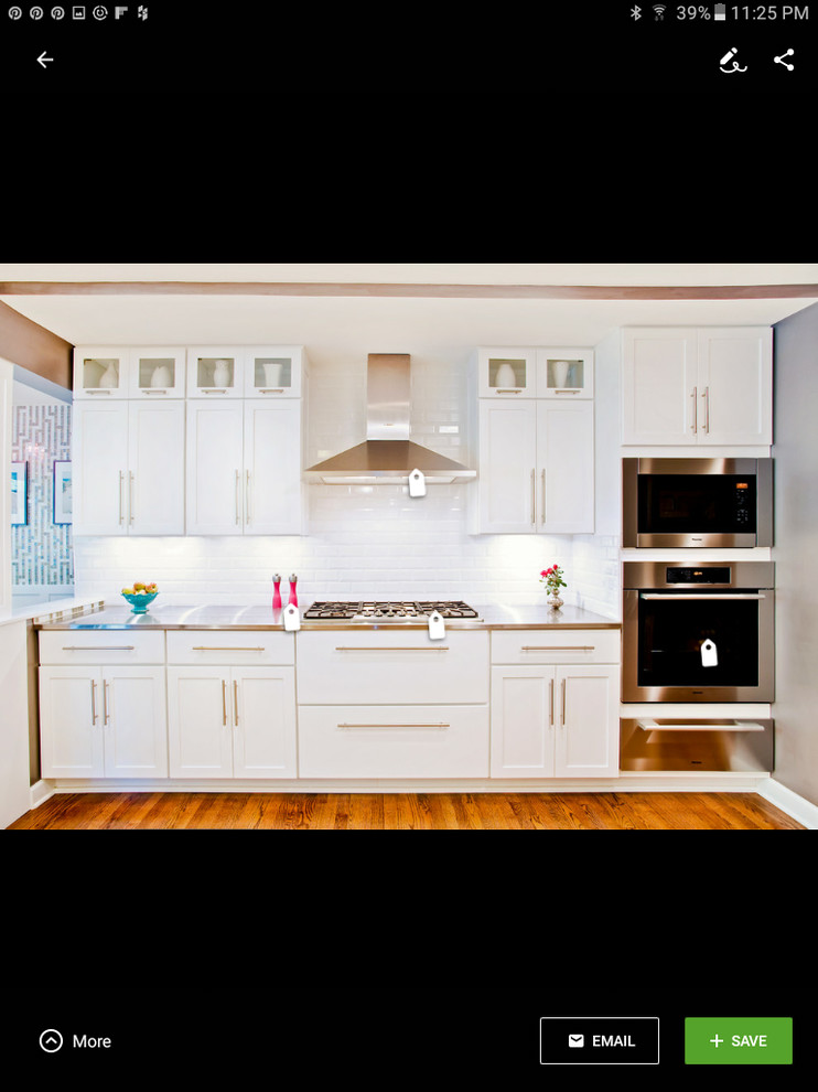 reveals/ drawer and door spacing