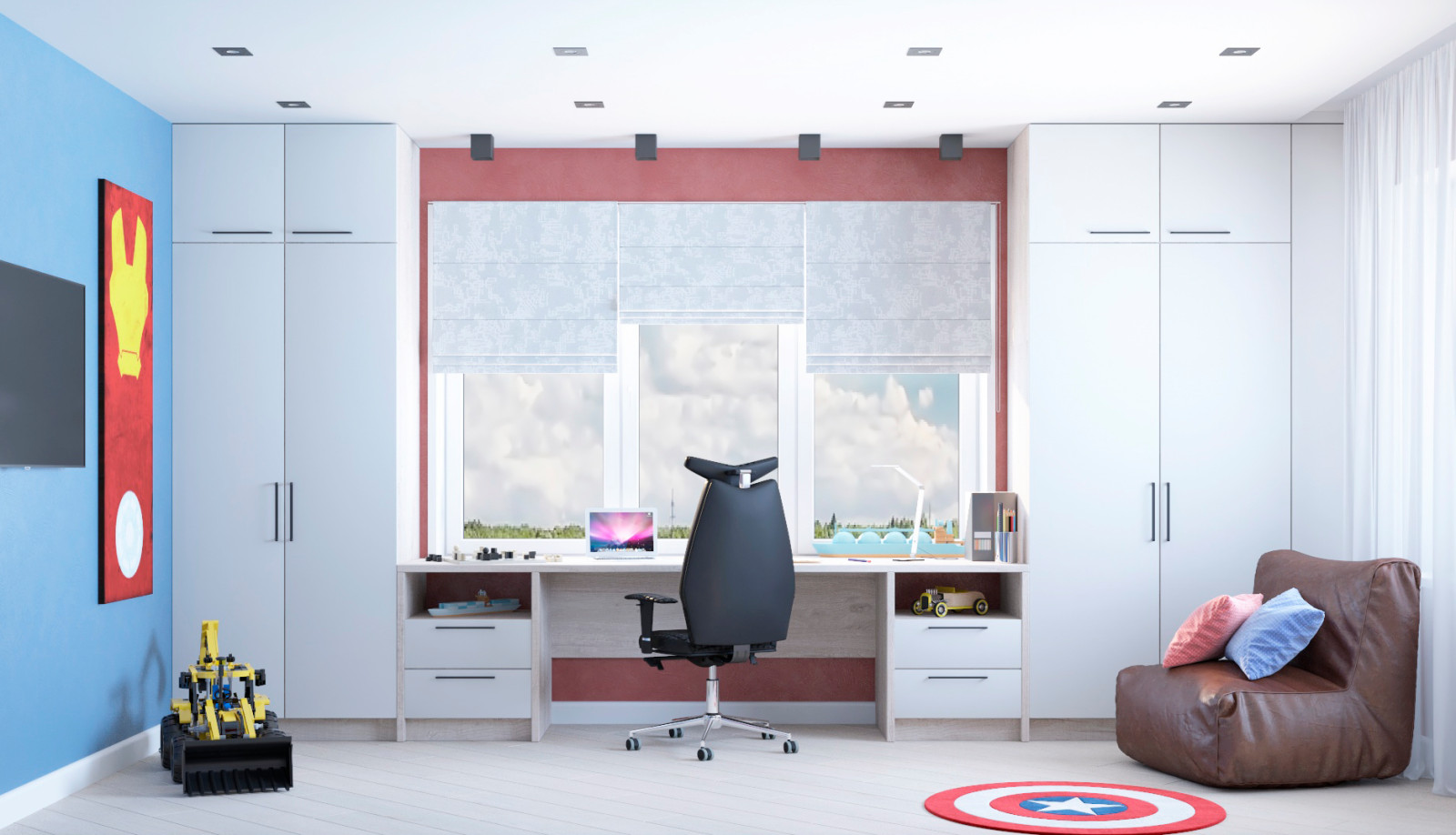 Детская комната для первоклассника