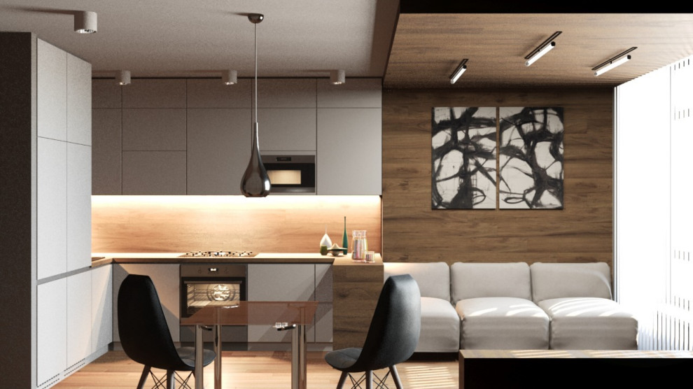 Кухня-гостиная