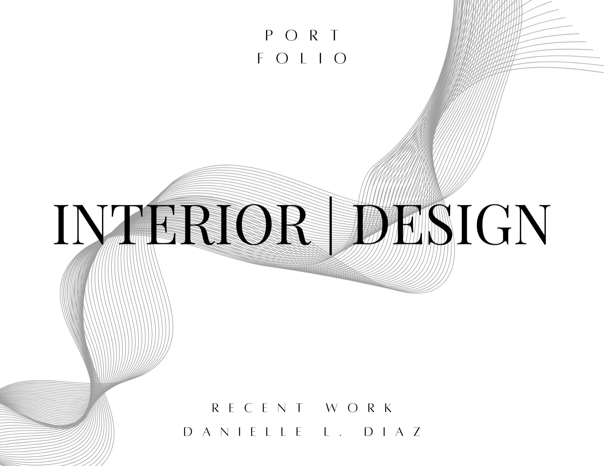 INTERIOR DESIGN PORTFOLIO