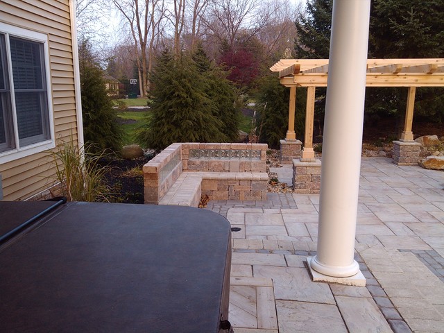Glass Block in Landscaping traditional-landscape