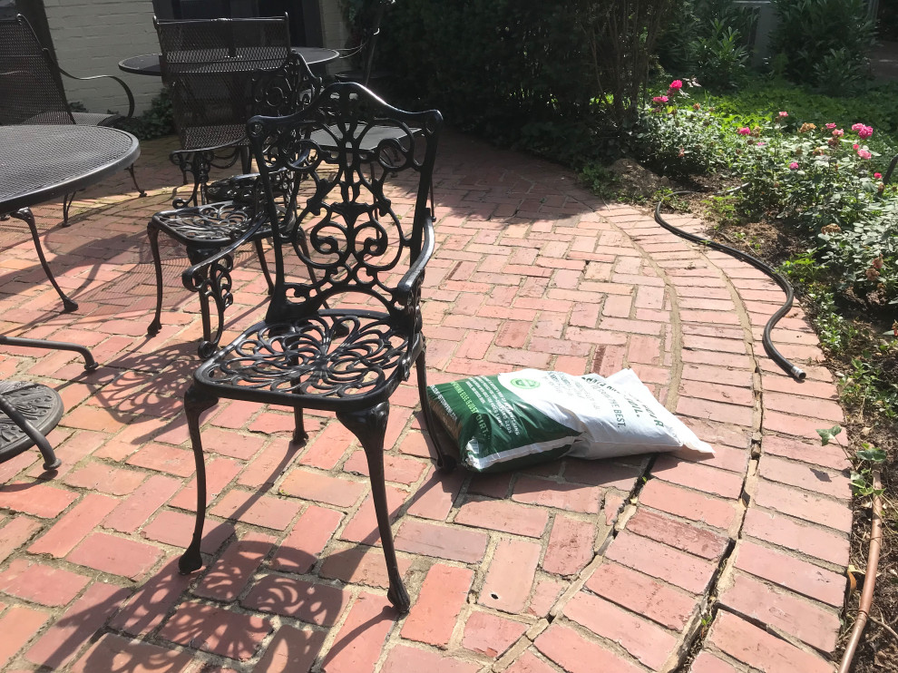 Berry Job - Brick Patio and Sidewalk Repair