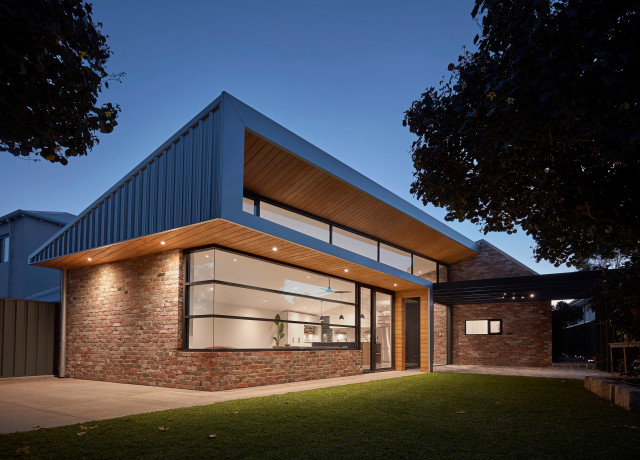 Sharp House moderne-hus-og-facade