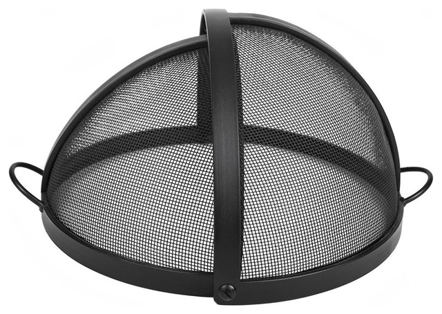 Pivot Fire Pit Screen Contemporary Fire Pit Accessories By