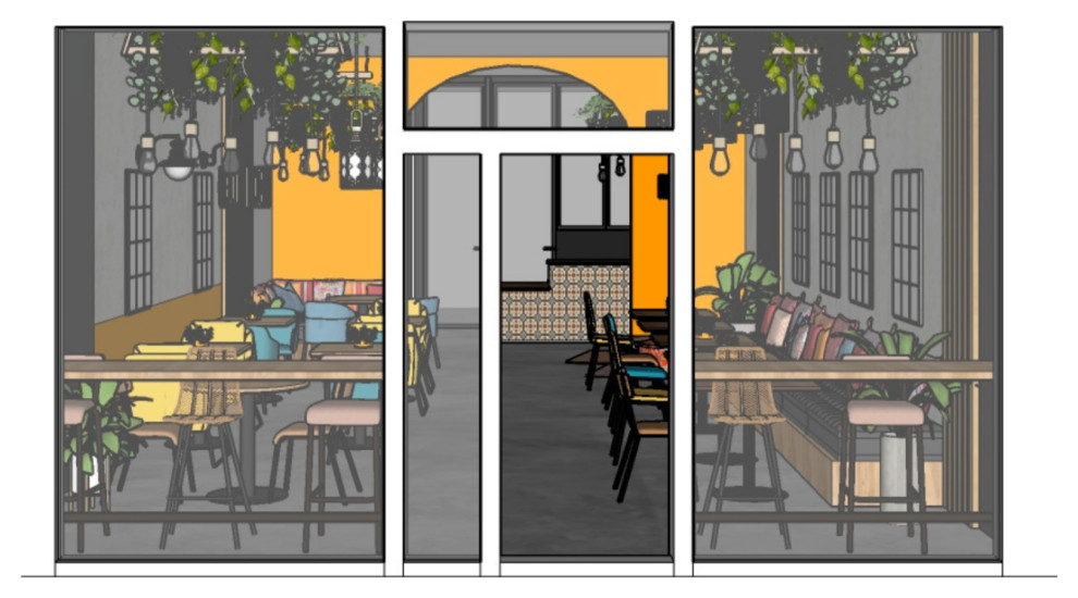 Aménagement d'un restaurant / Projet en cours