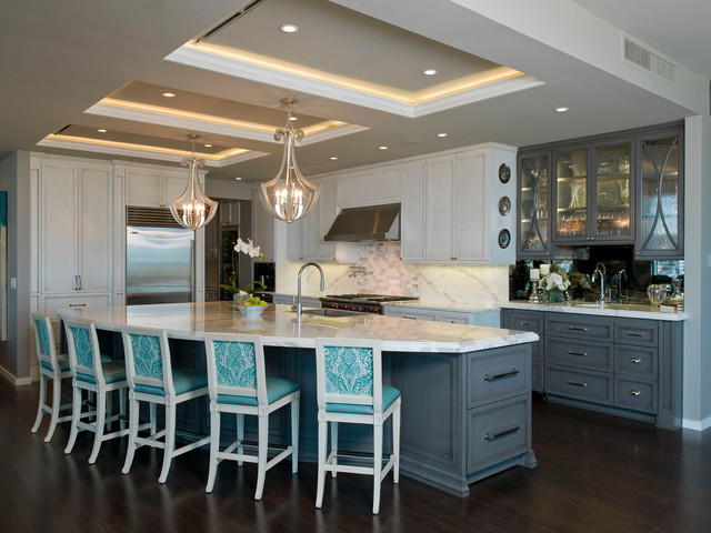 Austonian Luxury Condo contemporary-kitchen