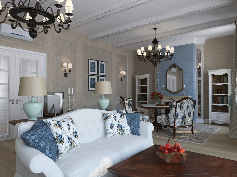 Дом в стиле прованс, пос. Малиновка