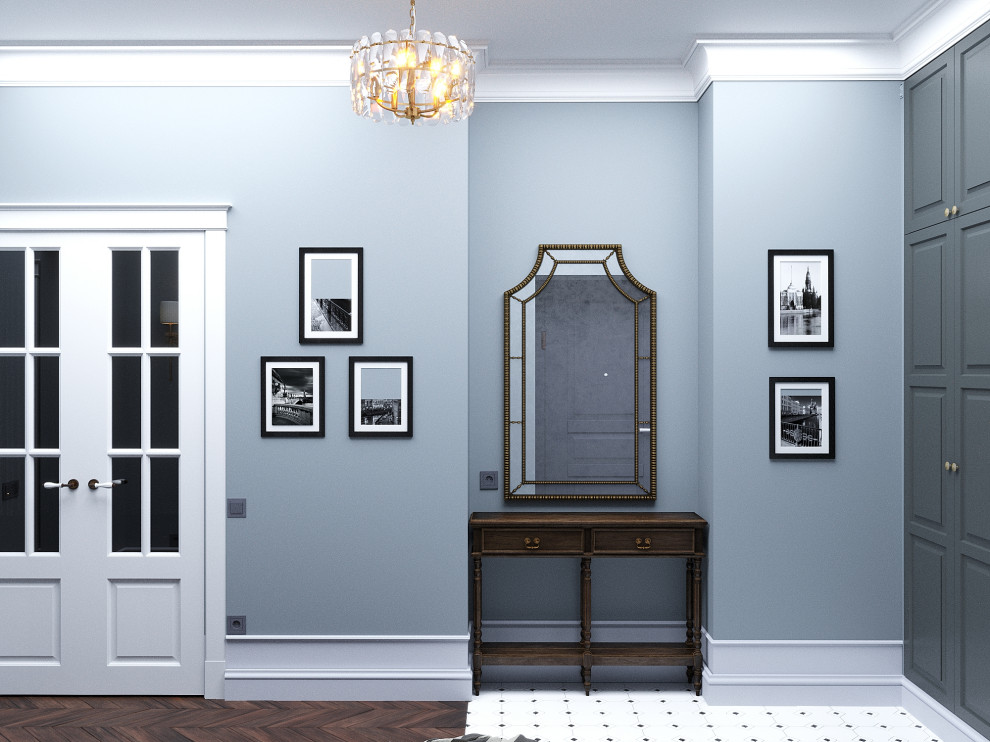 Дизайн-проект трехкомнатной квартиры для пары средних лет.