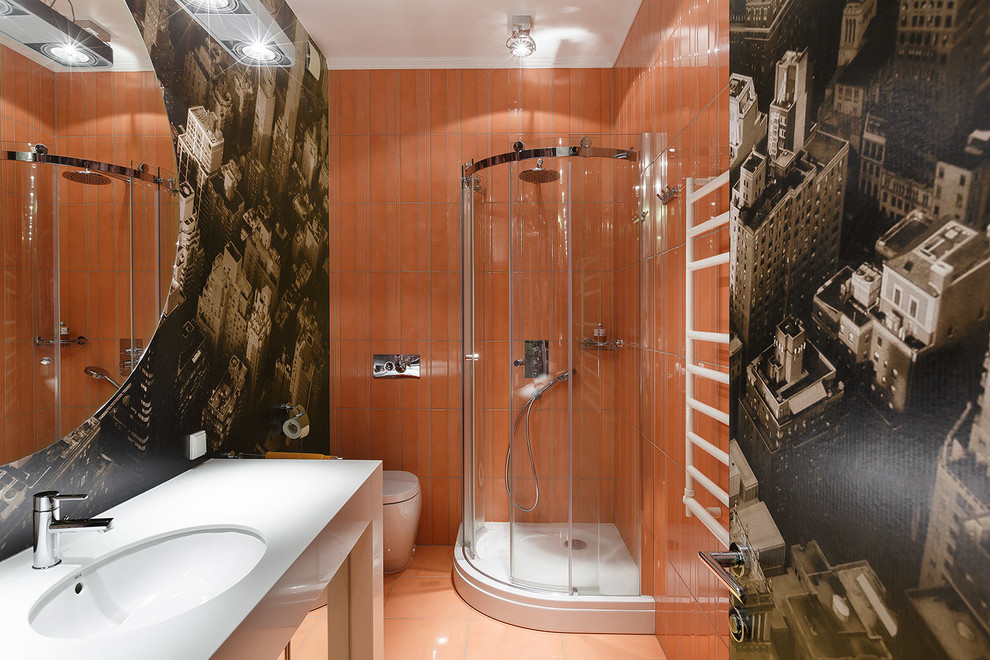 Design ideas for a bathroom in Saint Petersburg.