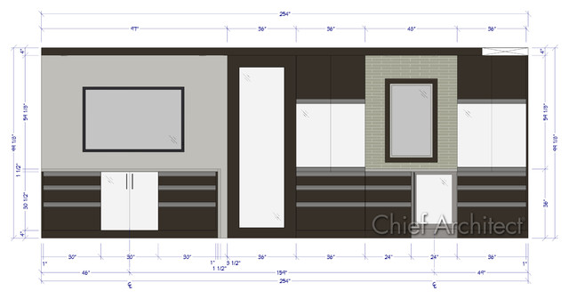 FIVE-12 KITCHEN interior-elevation