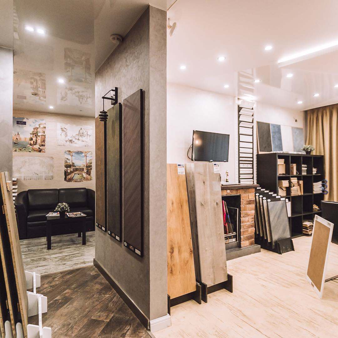 Проект салона по продажам декоративных материалов Elfactura