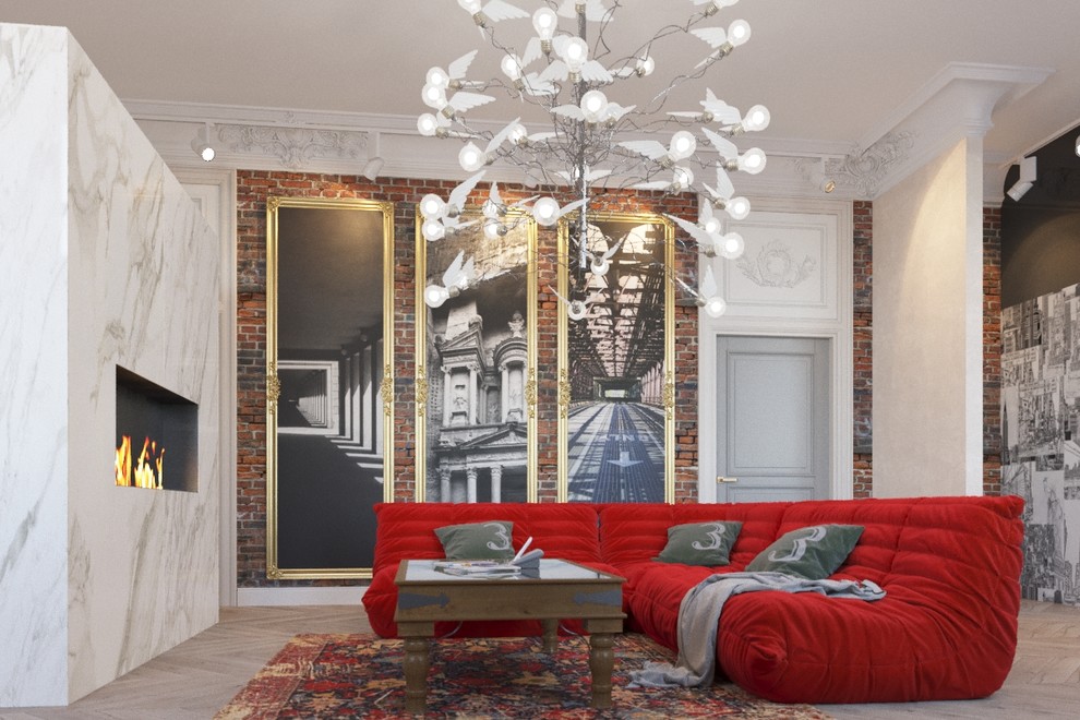 Проект дизайна интерьера квартиры, ул. Покровка, Москва