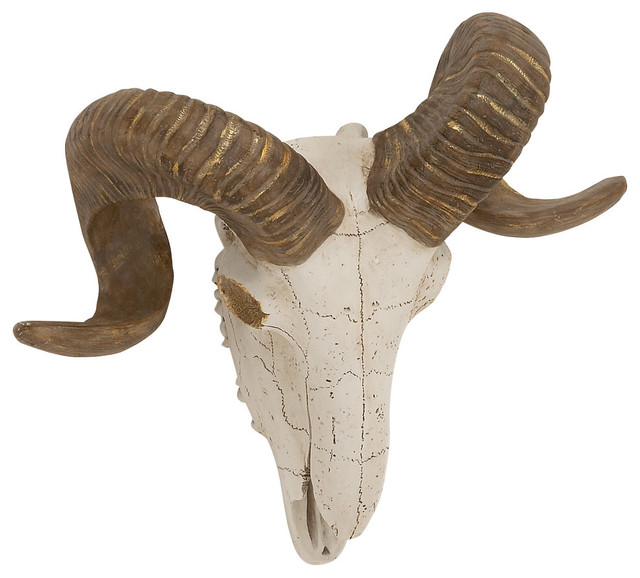 Polystone Wall Ram Skull Sculpture Traditional Sculptures By Polystone Wall Ram Skull Sculpture Traditional Sculptures By Benzara Woodland Imprts The Urban Port