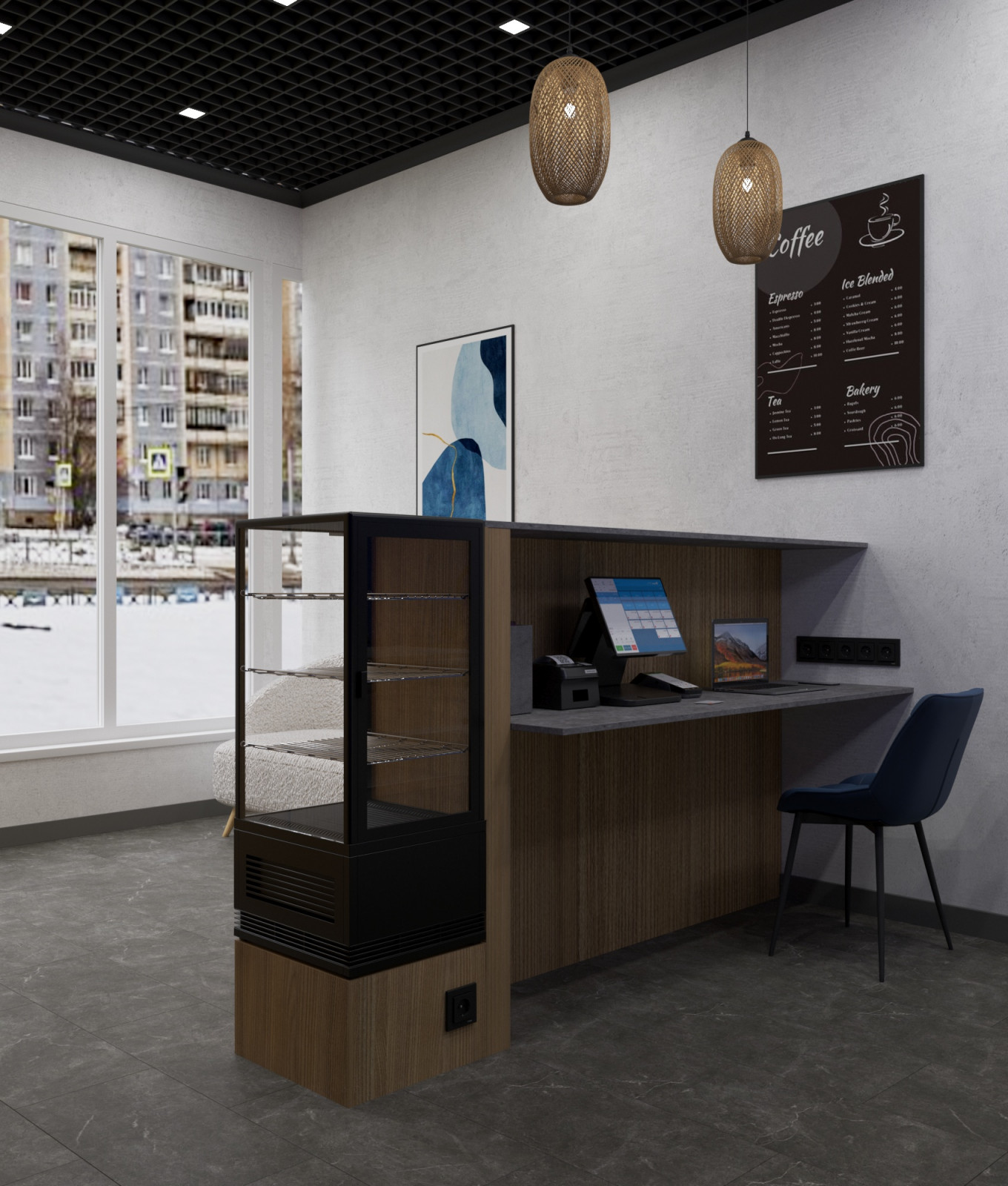 Проект коммерческогопомещения (кофе с собой)