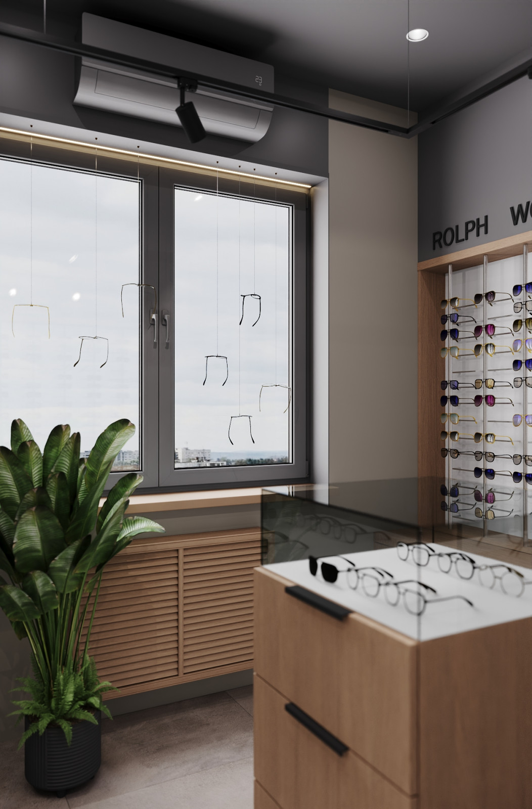 Дизайн-проект магазина оптики