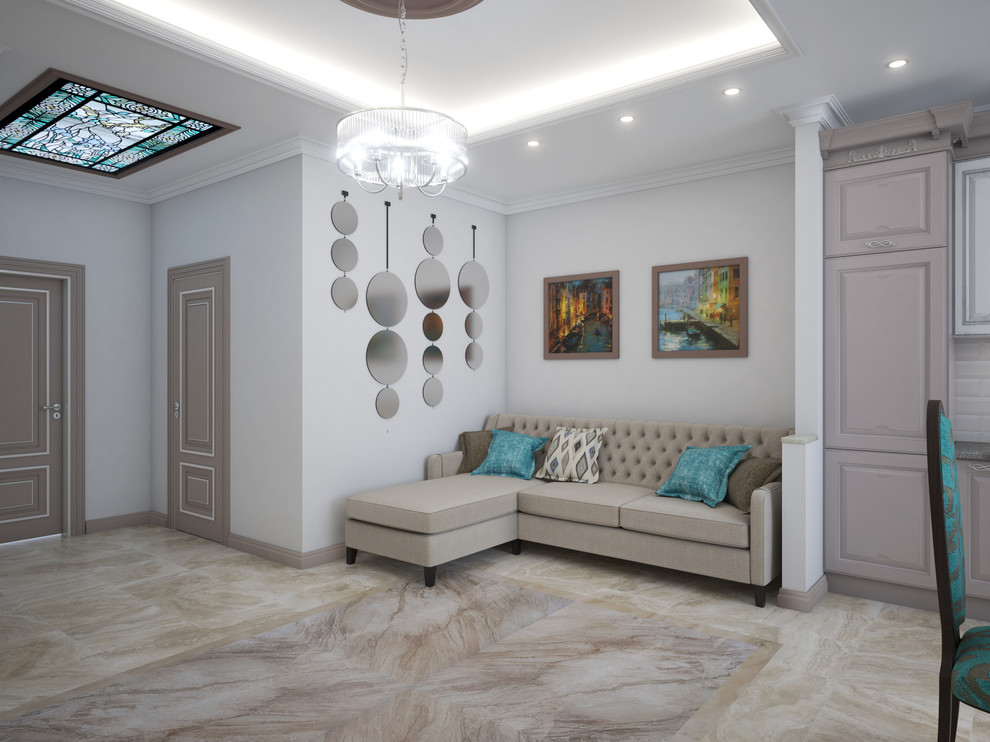 Дизайн-концепция однокомнатной квартиры в Москве