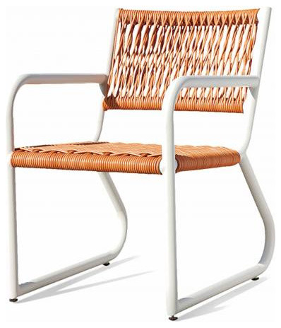 Florence Dining Chair With Arms Tropical Outdoor Dining Chairs