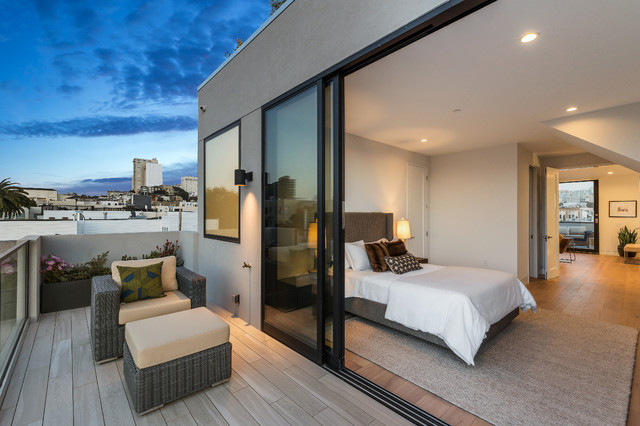 Full home addition and remodel by Fort Mason contemporary-terrace