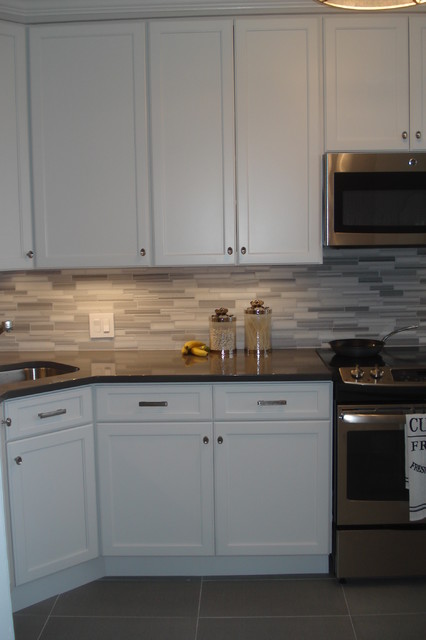 Back Bay Reface - Modern - Kitchen - Boston - by Kitchen ...