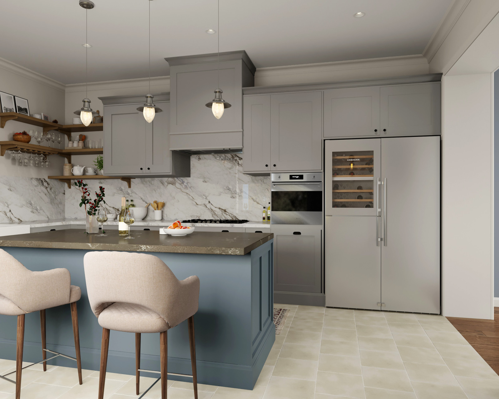 кухня. визуализация