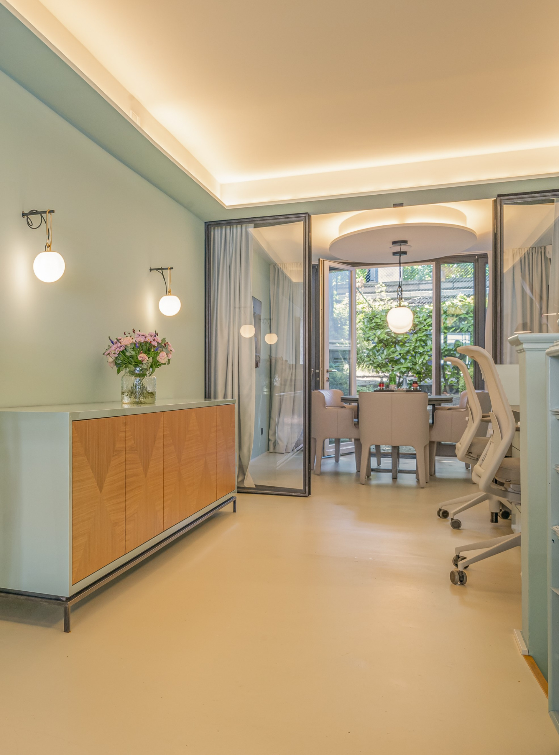 Neugestaltung eines Immobilienbüros in Hamburg - Othmarschen - 2023