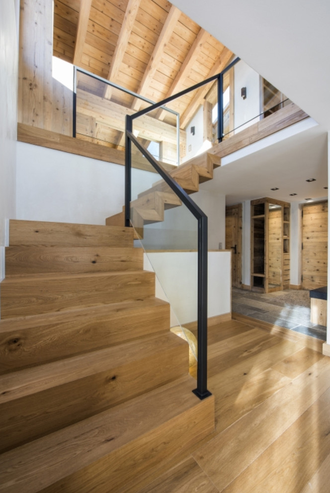 Example of a staircase design in Denver