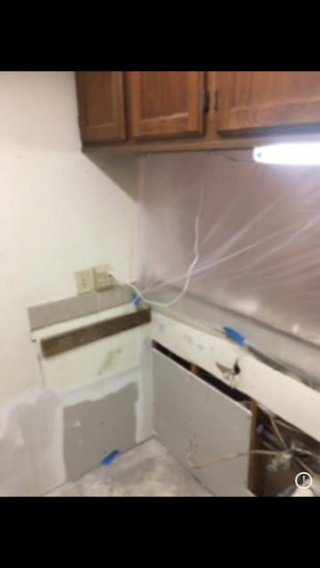 Kitchen Water Leak Restoration