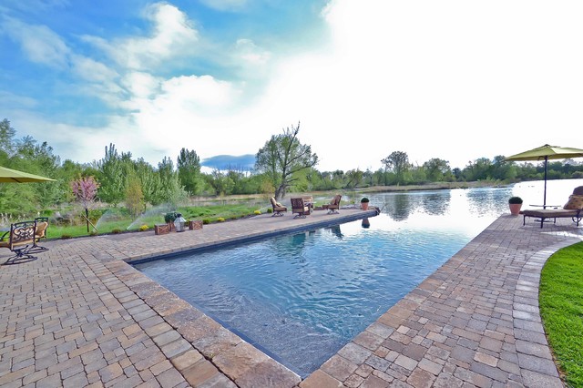 Rustic Pool rustico-piscina