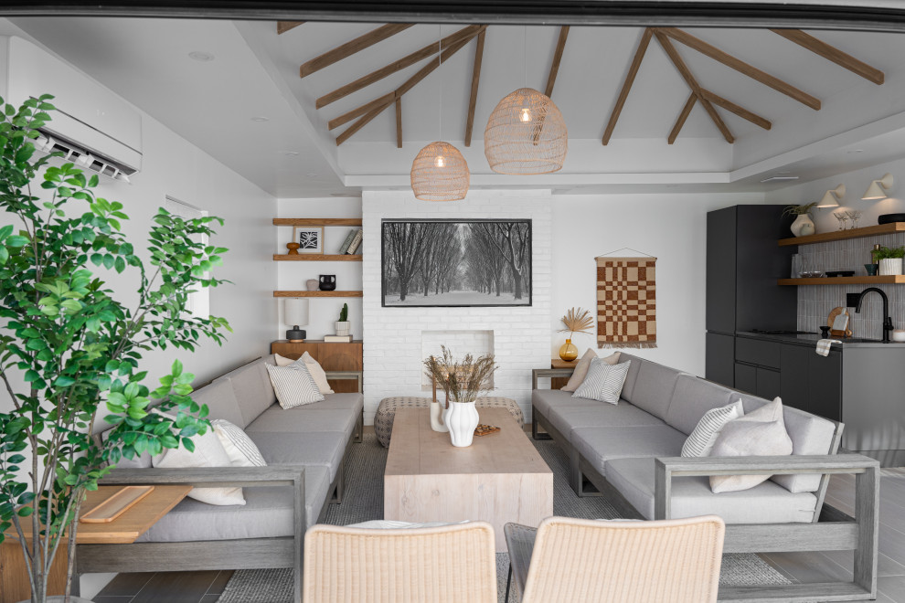 Garage Living Space Design- New York - Family Room - New York - by Aloe ...