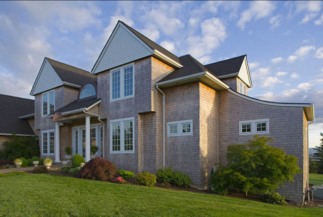 Jefferson Custom Home bord-de-mer-facade