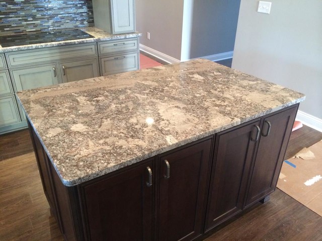 Pergamino Granite Contemporary Kitchen Indianapolis By