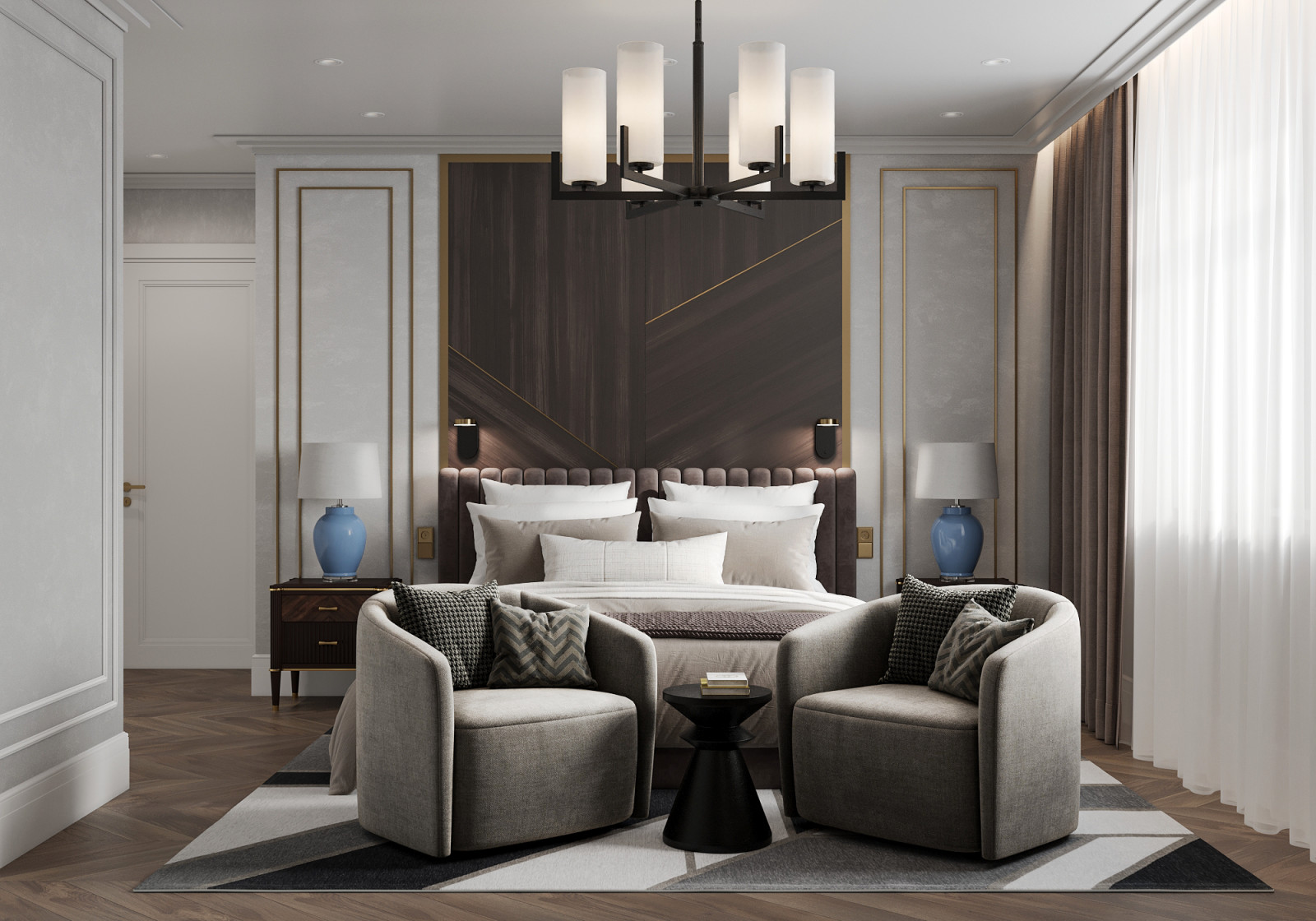 Дизайн-проект квартиры 140 м. кв.