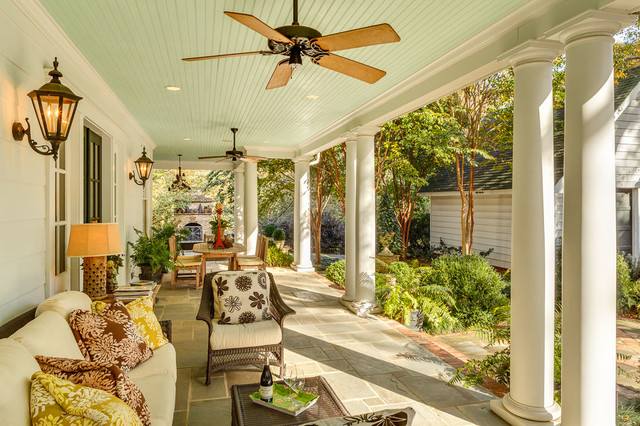 Outfit A Southern Plantation Style Home Paint To Porch Furnishings