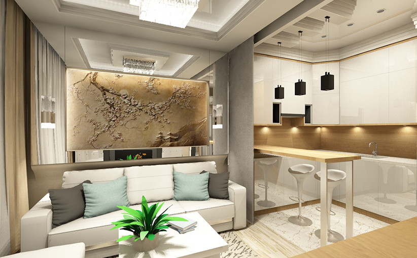 Однокомнатная квартира в ЖК Кристалл