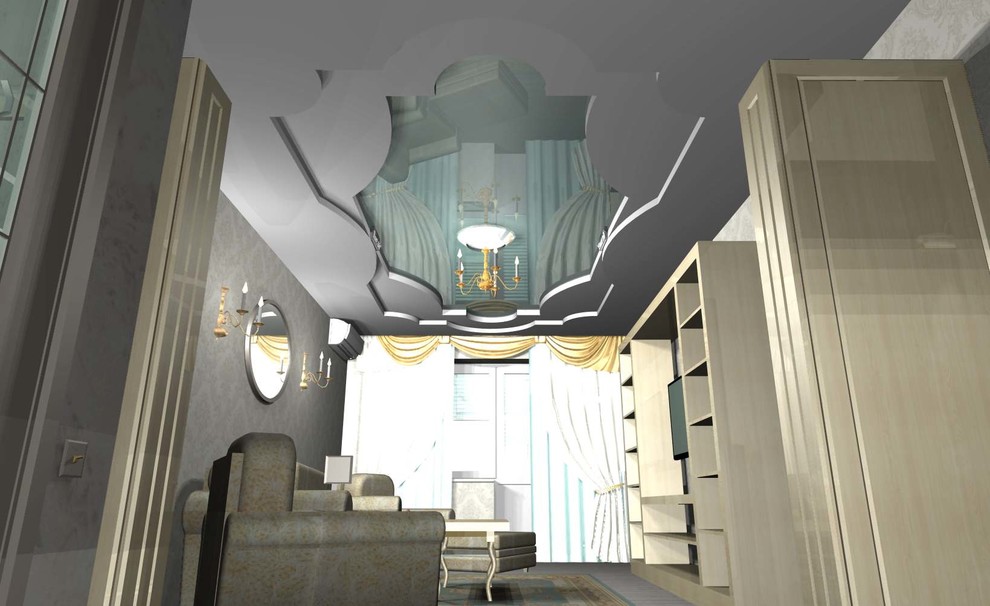 Варианты отделки гостиной