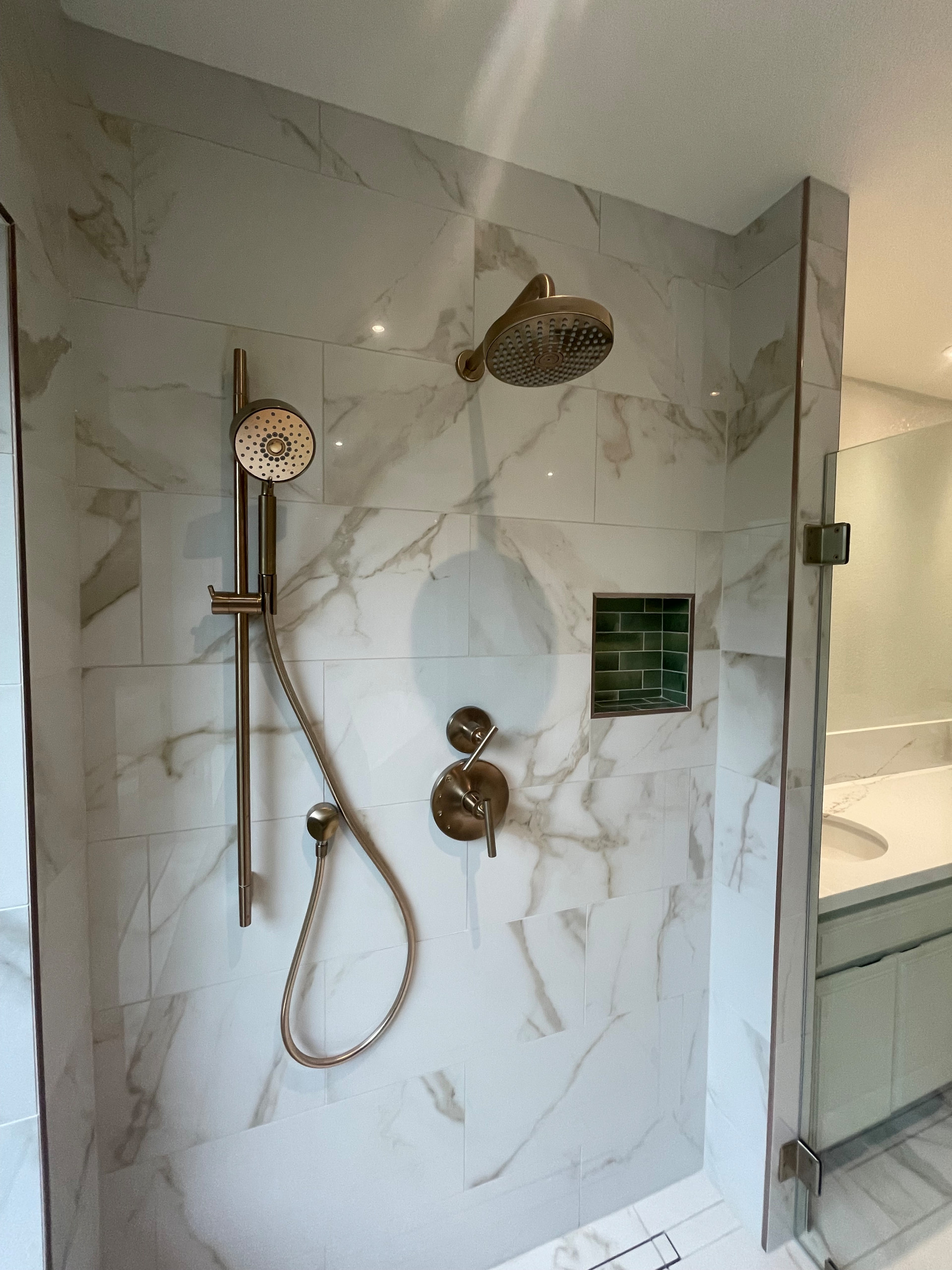 Bryan Master bath remodel