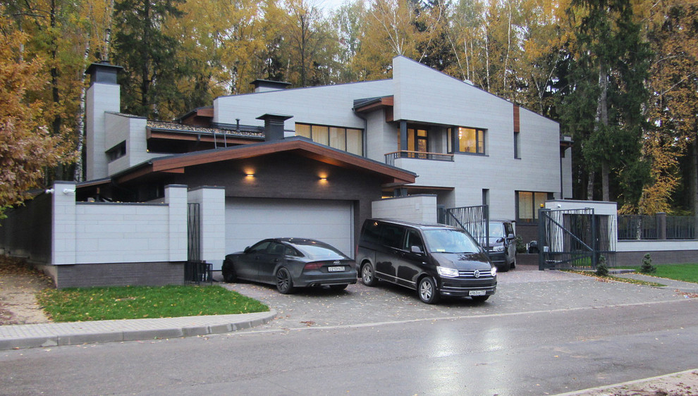 Проект частного жилого дома 500м2  2015г