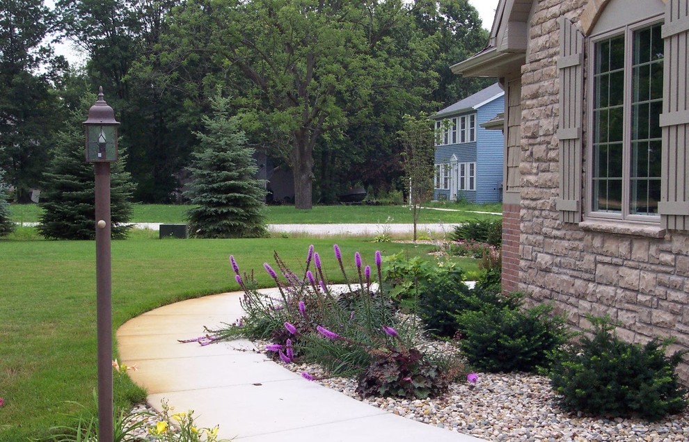 Design ideas for a large full sun formal garden.