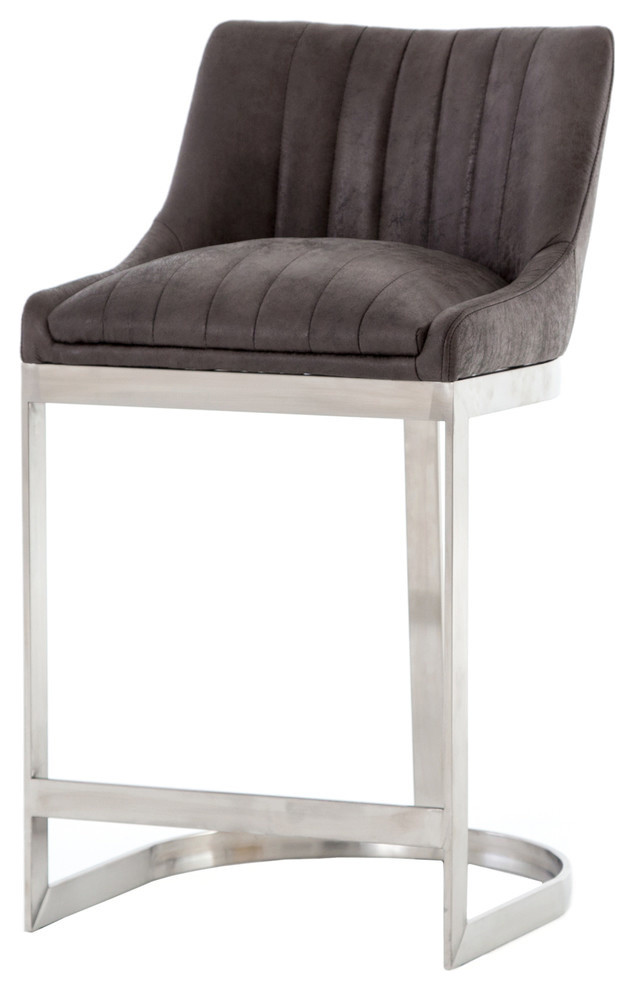 Ashford Rory Stool, Counter Height Contemporary Bar Stools And