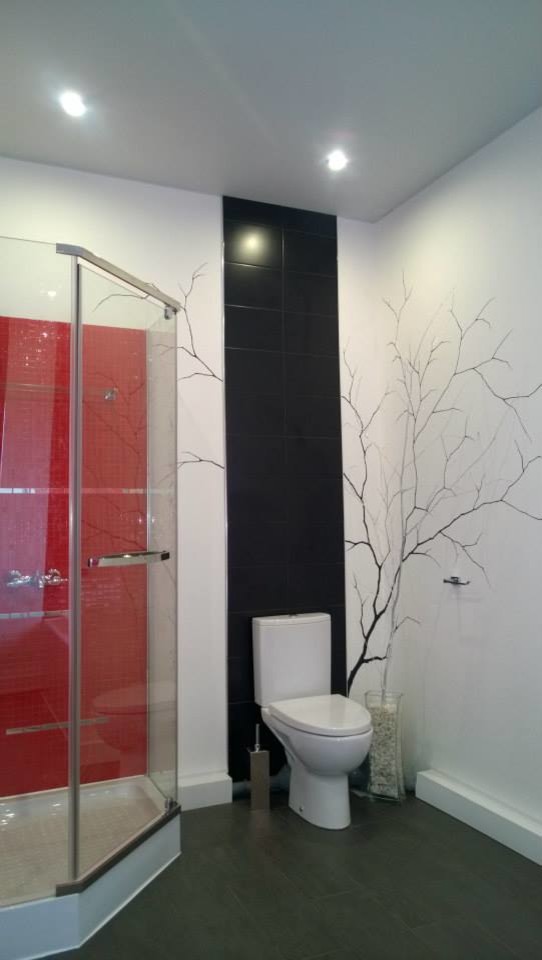 Ванная в загородном доме