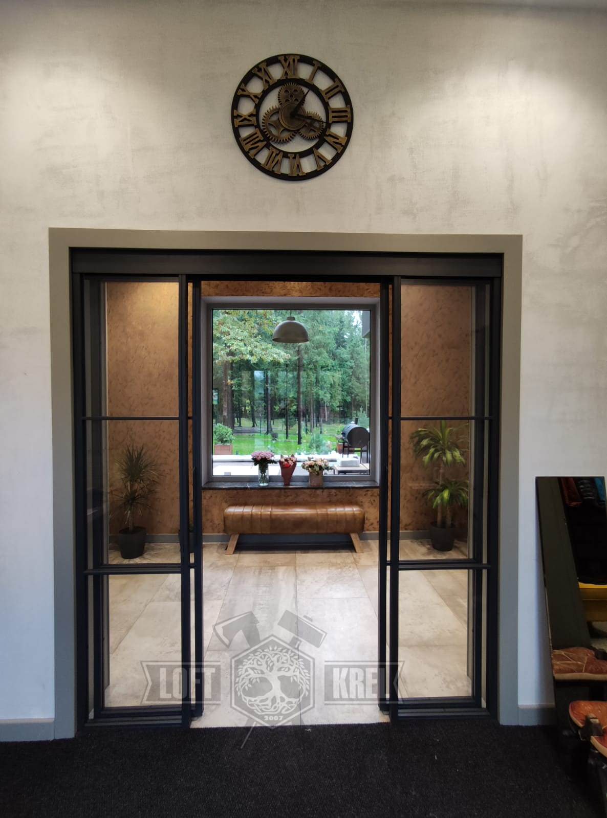 Перегородка в гостинную