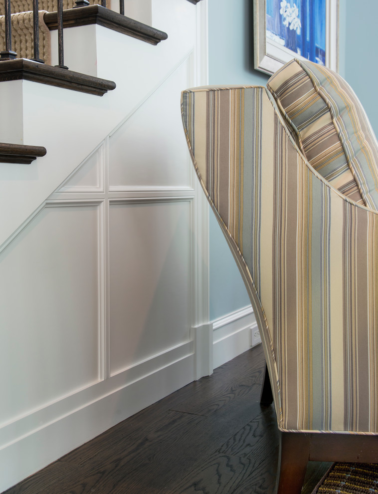 Inspiration for a transitional staircase remodel in DC Metro